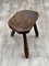 French Tripod Stool, 1930s, Image 11