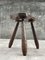 French Tripod Stool, 1930s 13