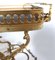 Antique French Brass and Rosewood Trolley, 1910s 8