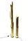 Lámparas de pie Canna di Bambù vintage de caña y bambú de Tommaso Barbi para G & G Studio e Disegno. Juego de 2, Imagen 1