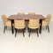 Dining Table & Chairs Set by Robin Day for Hille, 1950s, Set of 7, Image 1