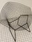 Mid-Century Vintage Model Diamond 421 Chair with Leather Cushioning by Harry Bertoia for Knoll Inc. / Knoll International 8