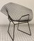 Mid-Century Vintage Model Diamond 421 Chair with Leather Cushioning by Harry Bertoia for Knoll Inc. / Knoll International 7