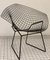 Mid-Century Vintage Modell Diamond 421 Stuhl mit Lederpolsterung von Harry Bertoia für Knoll Inc. / Knoll International 7