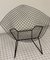 Sedia Diamond 421 Mid-Century con imbottitura in pelle di Harry Bertoia per Knoll Inc. / Knoll International, Immagine 5