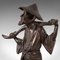 Antique Tall Decorative Bronze Water Carrier Figure, 1900s, Image 11