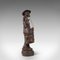 Antike Hohe Dekorative Bronze Wasserträger Figur, 1900er 4