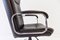 German Black Leather Office Chair, 1970s, Image 9