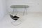 Stahlrohr Schreibtisch mit Platte aus Rauchglas, 1970er 10