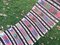 Striped Style Hand Woven Turkish Runner Rug, 1970s 4
