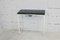 Tubular Steel Console Table with Black Glass Plate, 1950s, Image 20