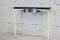 Tubular Steel Console Table with Black Glass Plate, 1950s, Image 19