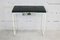 Tubular Steel Console Table with Black Glass Plate, 1950s 13