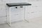 Tubular Steel Console Table with Black Glass Plate, 1950s 14