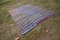 Vintage Handmade Turkish Striped Large Kilim Rug, 1970s 2