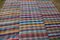 Vintage Handmade Turkish Striped Large Kilim Rug, 1970s 5