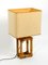 Large Bamboo Table Lamp, 1960s 4
