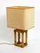 Grande Lampe de Bureau en Bambou, 1960s 14