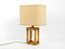 Large Bamboo Table Lamp, 1960s, Image 1