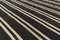 White and Black Striped Kilim Rug by Turkish Nomads for Turkish Nomads, 1960s 3