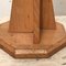 Lampada da tavolo in legno, anni '60, Immagine 2
