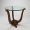 Mid-Century Brutalist Style Hammered Copper Side Table, 1960s, Image 1