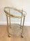 Round Brass Drinks Trolley, French, 1950s, Image 4