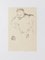 Desconocido - Hombre desnudo - Lápiz sobre papel original y pluma - 1930 Ca., Imagen 1