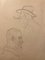 Unknown - Portrait - Original Pencil Drawing - Early 20th Century, Immagine 1