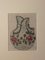 Unknown - Porcelain Vase - Original China Ink and Watercolor - 1890s, Image 2