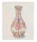 Unknown - Porzellanvase - Originale Tinte & Aquarell aus China - 1890er 1