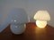 Italian Mushroom Murano Glass Table Lamps from Vetri d'Arte for Seguso, Set of 2, 1970s, Image 5