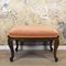 Neoclassical Walnut Footstool, 1920s, Image 6