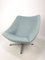 Oyster Chair mit Kreuzgestell von Pierre Paulin für Artifort, 1960er 1