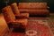 Living Room Set with Sofa & Chairs, 1960s, Set of 3 5