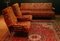 Set da salotto con divano e sedie, anni '60, set di 3, Immagine 5