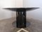 Italian Black Wood Lacquered & Glass Table In the Style of Sabot, Image 2