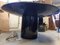 Italian Black Wood Lacquered & Glass Table In the Style of Sabot 5