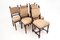 Antique Dining Chairs, Set of 6 2