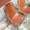 Mid-Century Modern French Leather Les Arcs Chairs by Charlotte Perriand, 1970s, Set of 4 6