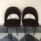 Mid-Century Iron and Silk Dining Chairs, Set of 2, Italy 8