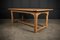 Large Light Oak Refectory Dining Table 6