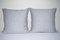 Weiße Gedämpfte Kissenbezüge von Vintage Pillow Store Contemporary, 2er Set 5