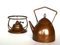 Antique Art Nouveau Teapot on Stand from WMF, Set of 2 3