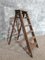 Vintage Wood Step Painters Ladder, 1970s, Image 2