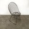 Black Wire Dining Chair, 1960s 4