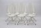 White Dining Chairs by Theo Häberli, 1960s, Set of 7 1