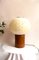 Ambrosio Space Age Murano Glass & Rosewood Table Lamp, 1970s, Image 2