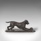 Scultura vintage raffigurante un cane in bronzo di PJ Mene, Regno Unito, Immagine 2