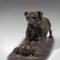 Vintage English Bronze Dog Figure after PJ Mene 9